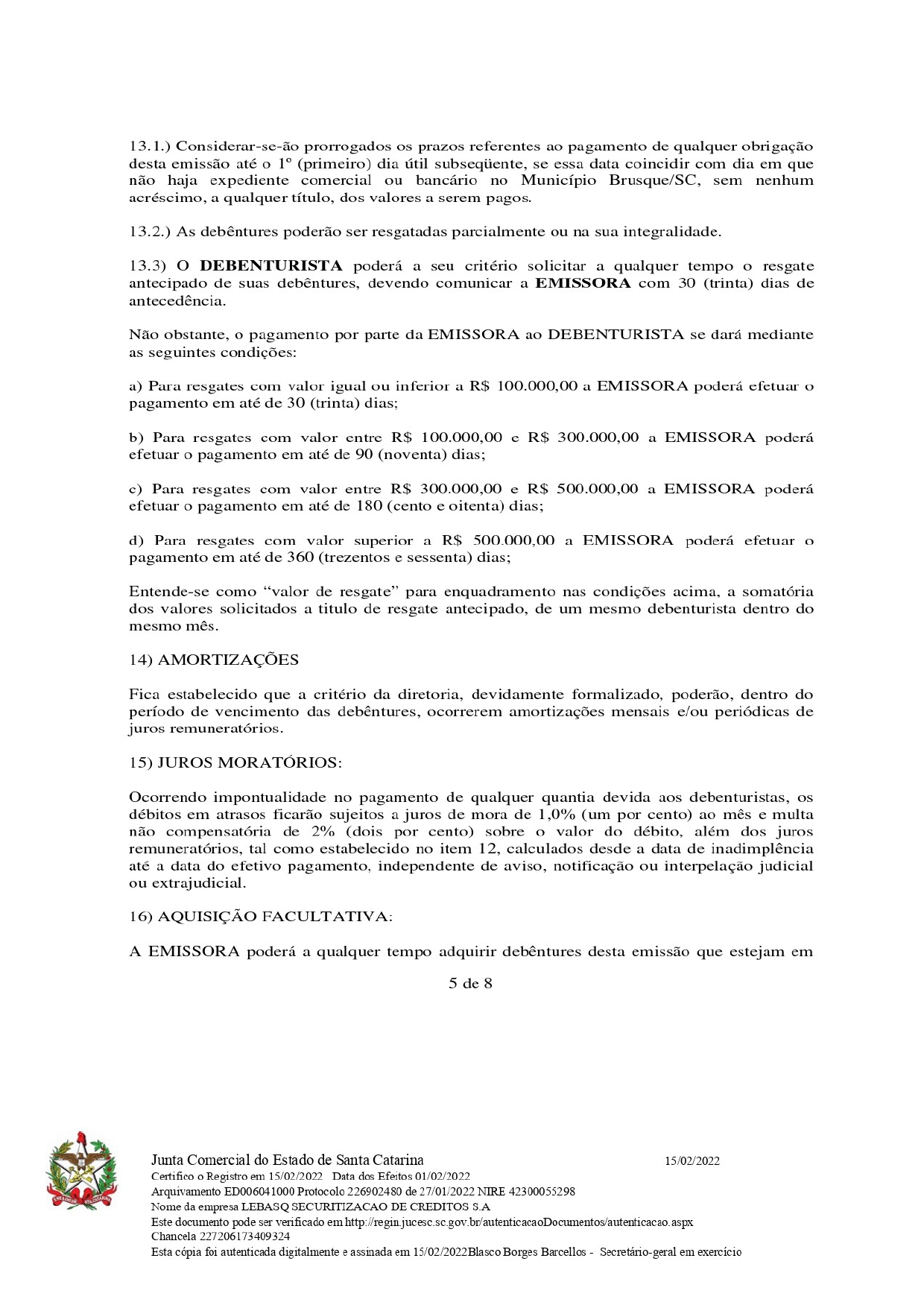 Boletim de Subscrição - Página 7